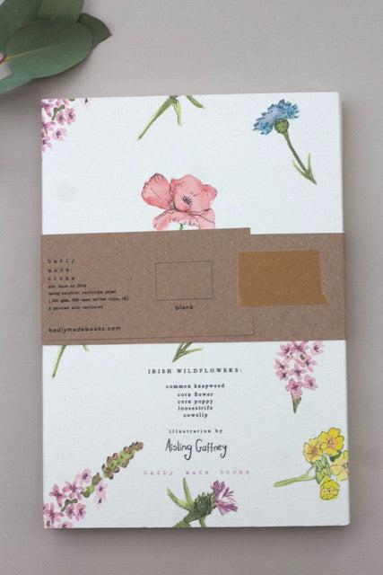 Eco friendly Flower/Floral notebook (lined)