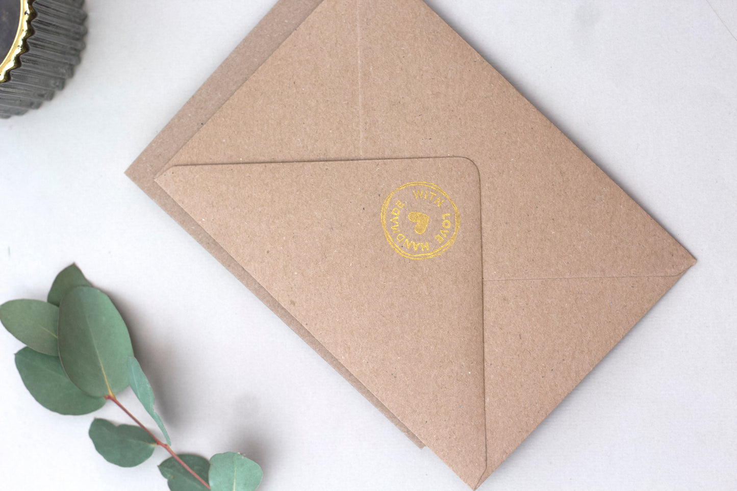 Thinking of You pressed flower card