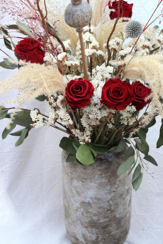 The Wild Rose Luxe dried bouquet