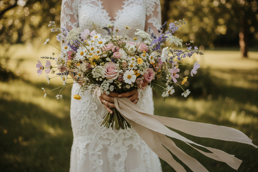From bucket to centrepiece : A DIY Bride's Guide to Sustainable Wedding Flowers