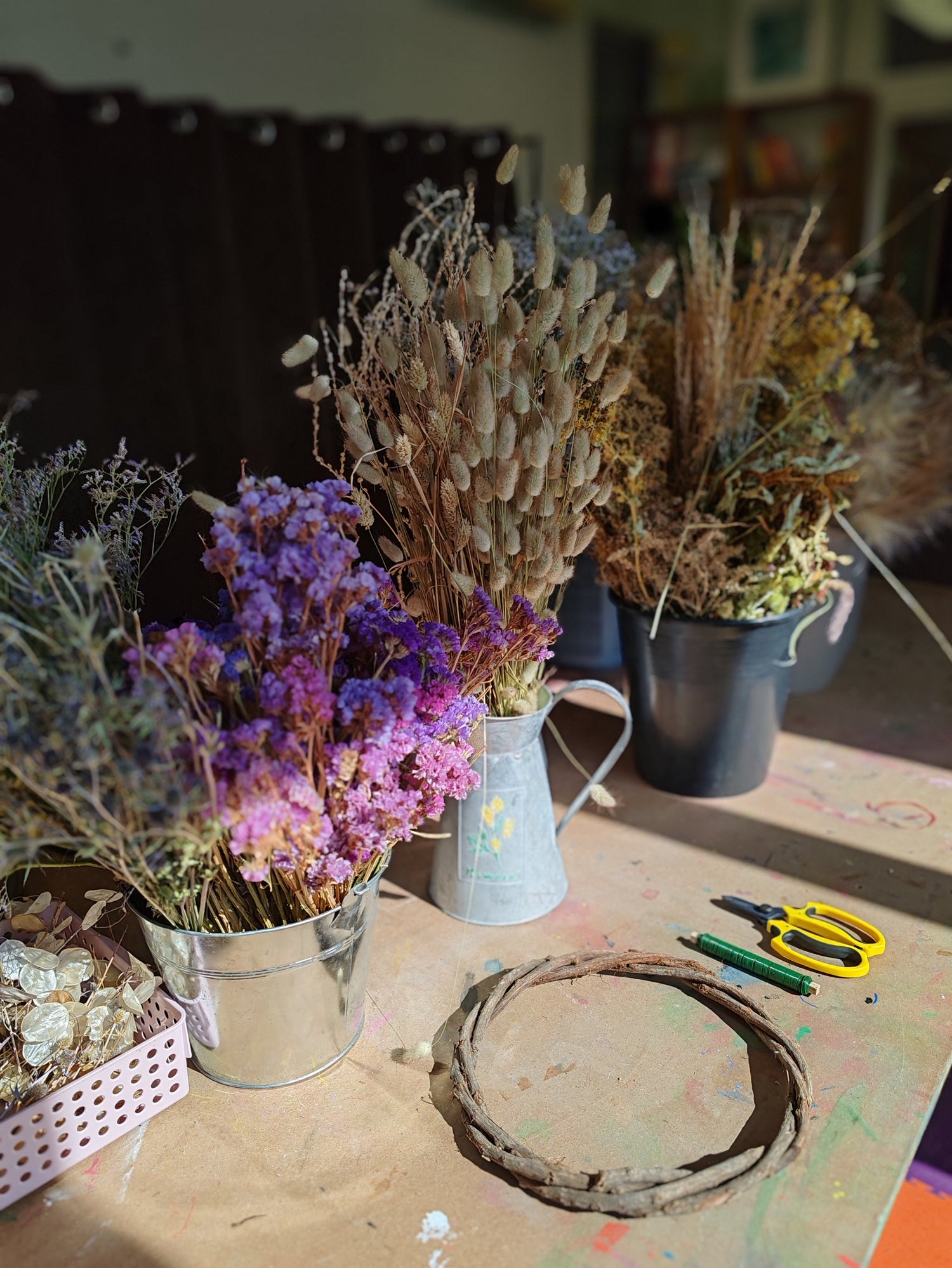 Dried flower workshops
