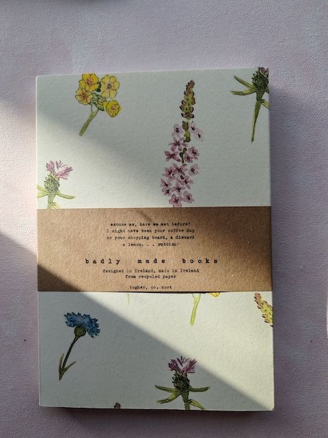 Eco friendly Flower/Floral notebook