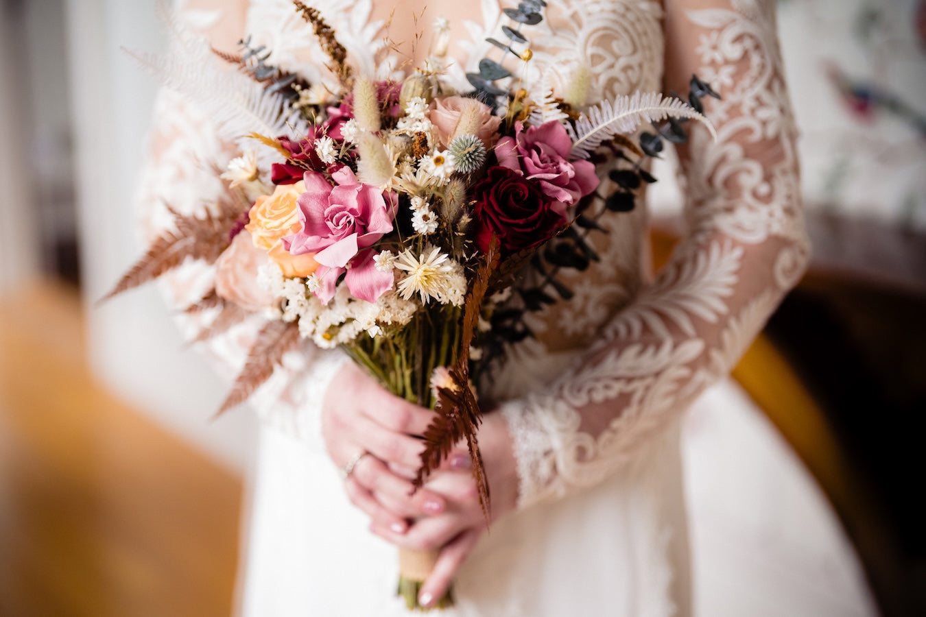 Dried flower wedding ireland